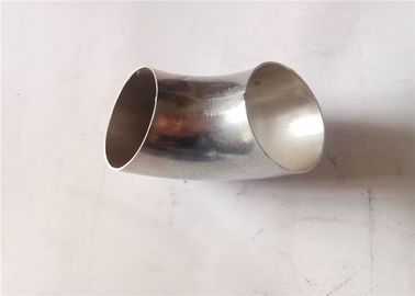 Welded 304 Stainless Steel Tubing Elbows Fittings Equal Shape ISO9001 Approval